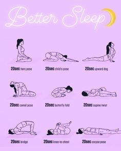 a poster with instructions on how to use the sleep position for women's health