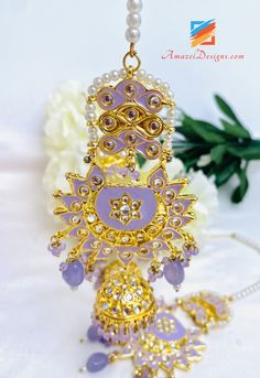 Lavendel Helllila Mauve Kundan Chandbali Jhumki Ohrringe Tikka Set.

 Verfügbar zum Online-Shoppen und Lieferung an Ihre Haustür überall auf der Welt mit unserem KOSTENLOSEN Alles-Überall-Versand.




 📦 Unübertroffener KOSTENLOSER weltweiter Versand


 ENTDECKEN Sie weitere Maang Tikka Sets und Tikka Set Punjabi , INDISCHE SCHMUCKSETS

 Kombinieren Sie es mit unseren hübschen Single-Line-Halsketten

 Harjit, Kanada ⭐️⭐️⭐️⭐️⭐��️

 Liebte den Kundenservice. Hält mich über jeden Schritt der Liefer