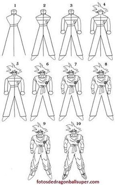 how to draw gohan from dragon ball super broly step by step drawing instructions