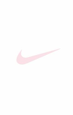 a pink nike logo on a white background