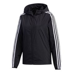 (WMNS) Adidas Must Haves Windbreaker - Black GF0188 (Women's) Must Haves, Adidas, Black