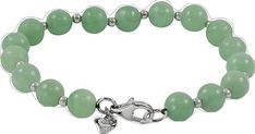 Elegant Silver Aventurine Jewelry, Elegant Green Beaded Bracelets For Formal Occasions, Elegant Jade Beaded Bracelets With Polished Beads, Elegant Green Beaded Bracelets For Formal Events, Silver Beaded Jade Bracelets, Elegant Silver Jade Bracelet, Elegant Silver Jade Bracelets, Elegant Sterling Silver Beaded Bracelets With Gemstone, Elegant Jade Bracelets With Polished Beads