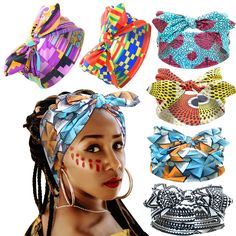 PRICES MAY VARY. ❥Package & Design: You will get 6 pieces Dread Locs Pre-Tied Bow Knot Head wraps.Vibrant Prints,many different prints and wear the twist knot front, back & sideways. It all works! No more hair worries. ❥Material and Size：Elastic closure,Hand Wash Only.the Head band is made of quality fabric, Lightweight and breathable, no fading and no balling-up, comfortable and easy to wear.Head circumference is 18inch with high elastic,Soft and comfortable very stylish. ❥Occasion:The hair wra Ankara Headband, Ankara Scarf, Workout Hair, Dread Hair, Sister Bridesmaid, African Turban, Hair Bandana, Head Turban, Halloween Parade