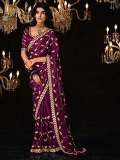 Add a touch of elegance and grace to your ethnic wardrobe with our Beautiful Wine Embroidered Tissue Silk Function Wear Saree With Blouse. This stunning saree is designed with intricate sequin work, embroidery work, and tassels on the pallu, making it a perfect choice for festivals, weddings, occasions, and other functions. The rich wine color adds a sense of luxury and sophistication to your ensemble, while the lightweight tissue silk fabric ensures a comfortable and breezy feel all day long.
T Anarkali Lehenga Gowns, Wedding Sarees Online, Anarkali Lehenga, Latest Indian Saree, Party Wear Lehenga Choli, Satin Saree, Wedding Saree Indian, Silk Sarees Online, Pink Saree