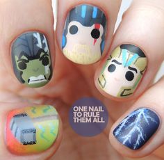 17 Nail Art Designs for Kids – SheKnows Nail Art Designs For Kids, Converse Nail Art, Marvel And Disney, Converse Nails, Toy Story Nails, Marvel Thor Ragnarok, Cream Nail Art, Emoji Nails