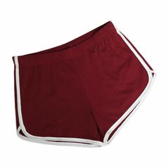 Product Description: * Item Fabric: Cotton Polyester * Item Color: Black / Green / Gray / Wine Red / Pink (As Pictures Show) * Item Condition: 100% Brand New Comes Without Tags * Item Description: Women's Casual Sports Shorts Yoga Gym Running Workout Hot Pants Summer Beach * Item Occasion: Casual / Beach / Yoga / Sports / Running / Jogging * Package Contents:1*Pants(No Accessories Included). Red Stretch Cotton Activewear, Casual Red Short Leg Activewear, Casual Red Fitted Athletic Shorts, Red Fitted Casual Athletic Shorts, Red Fitted Cotton Activewear, Sports Shorts Women, Beach Yoga, Pants Summer, Women Sports