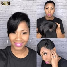 BAISI $59 Straight Partial Closure Topper – BAISI HAIR Curled Pixie Cut, Highlights Golden, Short Cut Wigs, Unice Hair, Photo Hair, Wig Shop, U Part Wig, Glueless Wigs, Hair Topper