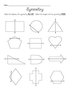 the worksheet for making geometric shapes