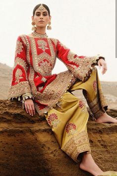 #Sharmili Baruah Pakistani Wedding Dresses 2023, Zardosi Embroidery Suits, Mohsin Naveed Ranjha, Simple Kurta Designs, Pakistani Fashion Party Wear, Salwar Kamiz, Traditional Indian Outfits, Embroidery Suits Design