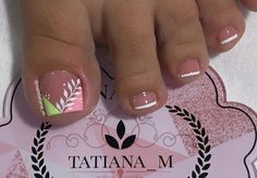 Pedicure Designs Toenails, Pretty Toe Nails, Diva Nails, Summer Toe Nails