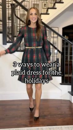 Merrick White / Style Educator | How to wear skinny jeans without feeling outdated (PART 1)…CAN WE DO IT??? Yes, I think we can!! The key to wear less trendy items is to... | Instagram Adidas Sambas, Adidas Samba Sneakers, Plaid Dress, Plaid, Adidas