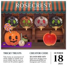 the front page of rosecrest design atelierr's halloween decorating contest