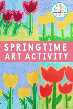 springtime art activity for kids to make