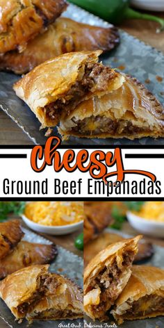 cheese stuffed beef empanadas are the perfect appetizer to serve at any party