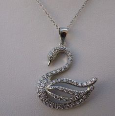 ad eBay - Find many great new & used options and get the best deals for 2.00Ct Round Cut Moissanite Swan Cluster Pendant 14k White Gold Plated at the best online prices at eBay! Free shipping for many products! Aaa Quality Diamond White Jewelry Gift, Exquisite Aaa Quality Jewelry For Gifts, Cluster Pendant, Jewelry Manufacturers, Lab Created Diamonds, Stone Color, Round Cut, Ebay Finds, Gold Plate