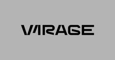 the word virase is written in black on a gray background