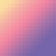 a blurry image of an orange and purple background with small squares in the middle