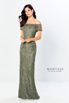 Be the talk of the night in this classy long formal gown designed from Montage by Mon Cheri,220948. This gown showcases an off-the shoulder neckline with cap sleeves. A slim fitting bodice that is fully adorned in beaded lace, adding some volume to this gown is a beaded lace fabric. The perfect wear for ball, margarita ball, or any social event! This item is a final sale. No Returns or Exchanges. Lace Prom Gown, Montage By Mon Cheri, Bride And Groom Silhouette, Allure Couture, Fairytale Princess, Long Formal Gowns, Beaded Lace Fabric, Sheath Gown, Sherri Hill Prom Dresses