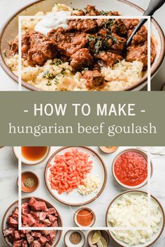 how to make hungarian beef goulash in the instant pressure cooker with instructions