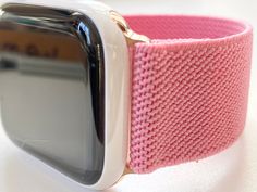 "Elastic Apple watch bands - These bands are made by joyful people doing GoOd for the greater goOd of all. You will be wearing a happy doOGle band full of good vibes and happy thoughts. When we make these bands we think of each and every one of you.. wishing you good-will in your journey and we hope that our product makes your life just a little better. \"doOGle\" on and pay it forward... Dawn What sets our band apart from the knock offs? The way it connects to the Apple device. Through years of Pink Bracelet Strap Apple Watch Band, Pink Rectangular Apple Watch Band With Bracelet Strap, Pink Rectangular Bracelet Strap Apple Watch Band, Pink Rectangular Watch Band With Bracelet Strap, Pink Apple Watch Band With Bracelet Strap, Trendy Pink Rectangular Apple Watch Band, Trendy Rectangular Pink Watch Band, Trendy Pink Rectangular Watch Bands, Trendy Pink Bracelet Strap Apple Watch Band