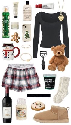 Korean Christmas outfit idea: cozy night pajama look Preppy Christmas Outfit, Comfy Outfits Winter, Pajamas Christmas, Christmas Fits, Cute Christmas Outfits, Xmas Outfits, Preppy Christmas, Cosy Christmas, Pop Toys