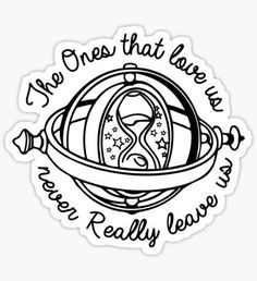 a sticker with the words, two ones that have never really lived in space