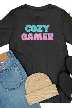 Retro Cozy Gamer Shirt that fits the Cozy Gamer Girl Aesthetic Gamer Shirt, Gamer Girl, T Shirt, Gifts