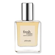 0.5 oz Fresh Cream Warm Cashmere Eau de Toilette - Philosophy | Ulta Beauty Wolfe Cindy, Fresh Cream Perfume, Summer Hailey Bieber, Fresh Cream Warm Cashmere, Philosophy Perfume, Philosophy Fresh Cream, Cream Perfume, Nail Polish Stickers, Lash Primer