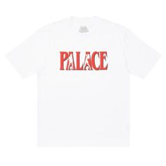 Palace Please T Shirt In White Men M. Brand New In Packaging 100% Authentic. Fast Shipping All Sales Final Hoodie Streetwear, Designer Streetwear, White Men, Streetwear Tshirt, Logo Tees, Boys T Shirts, Striped Shirt, Tshirt Logo