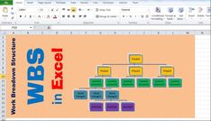 an image of a diagram in microsoft powerpoint with the words excel and word to excel