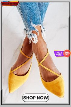 Pointed Toe Low Heels Pumps Pointed Boots, Low Heel Pumps, Sandals Flat, Roman Fashion, Yellow Shoes, Girly Shoes, Low Heel Shoes, Elegant Shoes, Pointed Toe Shoes