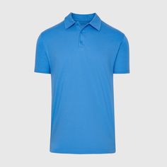 This item is FINAL SALE and is not eligible for exchanges or refunds. Features: Premium fitted short sleeve polo Three-button placket 60% combed ringspun cotton/40% polyester jersey Fabric will shrink minimally (5%) on a low heat setting in the dryer Classic side seam for the best look & fit Soft tag – tag is screen-printed on the polo for maximum comfort Fit: This is a contemporary/athletic cut. First model is 6'0" / 165 lbs and wearing size M Second Model is 6'1" / 250 lbs and wearing size XL Dress Down Friday, Faux Vest, Faux Coat, Animal Print Jeans, Blue Polo Shirt, Tie Maxi Dress, Black Polo Shirt, Outfit Check, Blue Polo Shirts