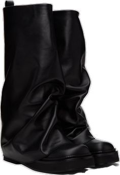 Luxury Black Synthetic Boots, Attico Boots, Attico Shoes, The Attico, The Attico Skirt, Calf Skin, Combat Boots, Perfect Clothing, Outfit Accessories