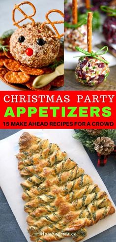 christmas party appetizers that are easy to make