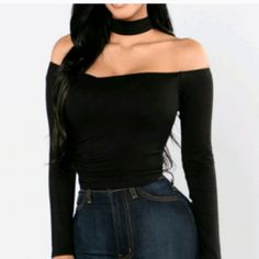 Nwot Never Worn #Girlsnight #Datenight #Flirty #Sexy #Mobwifeaesthetic Flirty Long Sleeve Club Tops, Flirty Off-shoulder Top For Night Out, Flirty Fitted Tops For Club, Flirty Black Top For Fall, Flirty Tops For Night Out In Fall, Flirty Black Top For Going Out, Flirty Fall Tops For Night Out, Black Stretch Flirty Top, Flirty Black Stretch Top