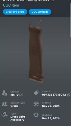 an image of a dress on the app