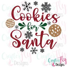 cookies for santa svg file