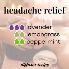 Candle Scents, Diy Crafts Life Hacks, Headache Relief, Diy Essential Oils