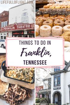 things to do in franklin, tennessee