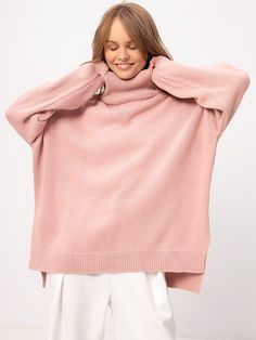 DETAILS
Composition: 40% Acrylic, 60% Polyester
Design: Plain
Style: Casual
Thickness: Warm
Material: Knit
Occasion: Leisure Trendy Oversized Knit Turtleneck, Oversized Winter Knit Top For Layering, Oversized Soft Knit Turtleneck For Layering, Trendy Oversized Soft Knit Turtleneck, Oversized Chic Acrylic Sweater, Oversized Pink Sweater For Layering, Oversized Pink Layering Sweater, Oversized Textured Knit Turtleneck, Oversized Textured Knit Long Sleeve Turtleneck