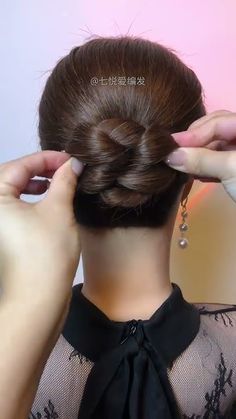 How To Bun Hairstyles, Easy Hair Updos For Beginners, Diy Hair Updos, Low Bun Hairstyle, Easy Bun Hairstyles For Long Hair, Less Than, Your Hair, Easy Updo Hairstyles, Easy Bun Hairstyles