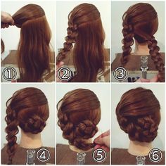 Sanggul Modern, Simple Prom Hair, Try On Hairstyles, Fantasy Makeup, Hair Today, Hair Updos, Prom Hair, Up Hairstyles