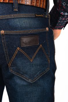 Men Dark Blue Classic Bootcut Jeans - Vaquero Tex Material: 98% Cotton 2% Lycra Sizes: 32X30 - 42X30 Color: Dark Blue Model wearing size 34 US Bootcut Jean, Leather Cowboy Boots, White Band, Men's Wardrobe, Good Looking Men, Jeans For Sale, Jeans Dress, Bootcut Jeans, Men Dress