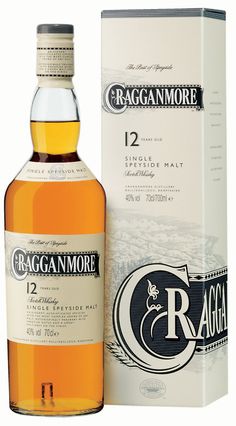 Cragganmore 12 Whisky Packaging, Speyside Whisky, Strong Drinks