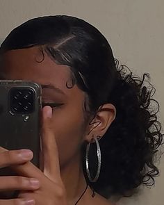 Y2k Hairstyles, Quick Natural Hair Styles, Edges Hair, Cute Curly Hairstyles, Curly Hair Styles Easy, Hairdos For Curly Hair, Natural Curls Hairstyles, Natural Hair Styles Easy