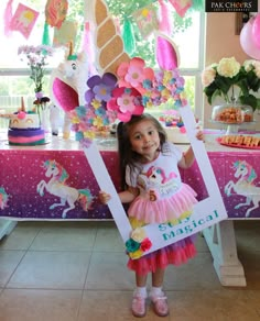 Unicorn Bday Party, 4de Verjaardag, Unicorn Party Ideas, Pony Birthday, Unicorn Theme, Unicorn Birthday Party, 5th Birthday Party