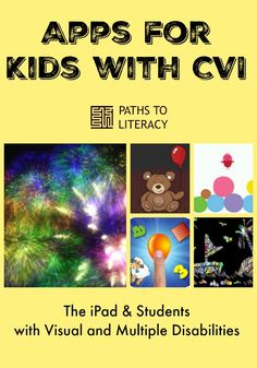 the ipad and students with visual and multiple disabilities are featured in this book