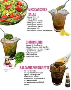 Brenda Gantt Lovers | My version of these 3 Easy Salad Sauces or Vinaigrette  | Facebook