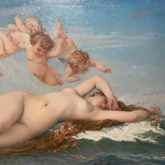 Ashley Best Dressed, Aphrodite Painting, Aphrodite Art, Professional Overthinker, Alexandre Cabanel, Greek Paintings, Aphrodite Goddess