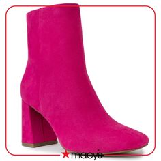 in stock Spring Fitted Booties With Round Toe, Fitted Booties With Round Toe For Spring, Fitted Spring Booties With Round Toe, Trendy Fitted Booties With Block Heel, Spring High Ankle Fitted Booties, Spring Fitted Booties With Block Heel, Spring Fitted High Ankle Booties, Ankle-high Boots For Night Out In Spring, Fitted High Ankle Spring Booties